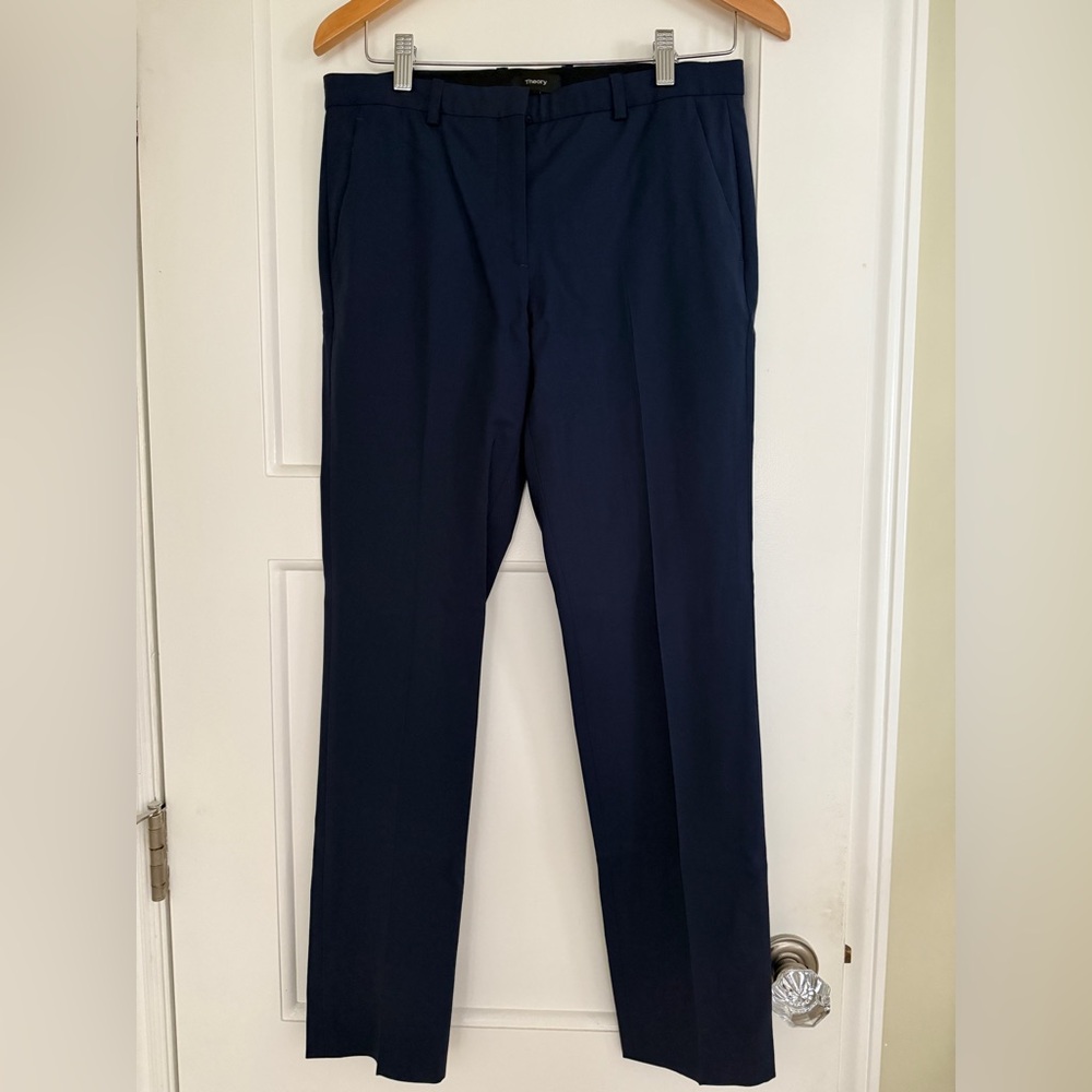 Women’s Theory Suit Pants, navy blue